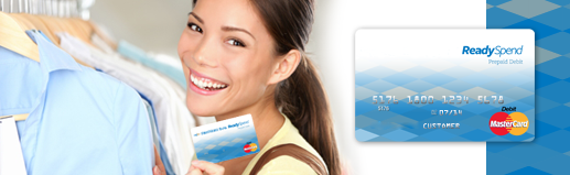 Prepaid Reloadable Card - ReadySpend Prepaid MasterCard